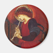 Angel with Trumpet, Burne Jones Magnet