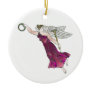 Angel with Wreath & Trumpet-Ornament