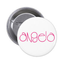 Angela hot pink Button