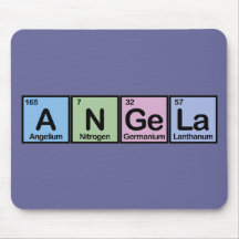 Angela made of Elements Mousepad