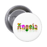 Angela Pinback Button