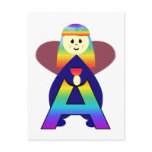 Angelbet Letter A postcards