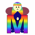 Angelbet Letter M Photo Cut Out