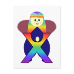 Angelbet Letter X Post Card