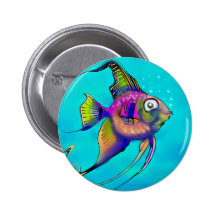 Angelfish Pins