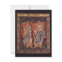 Angeli Laudantes, Angels Tapestry by Burne Jones Announcement