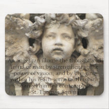 Angelic Angel Quotes -  Angel Quotation Mouse Pads