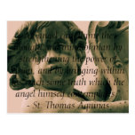 Angelic Angel Quotes -  Angel Quotation Postcard
