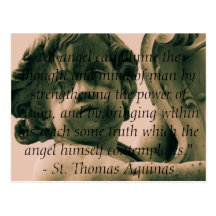 Angelic Angel Quotes -  Angel Quotation Postcard