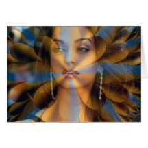 Angelic Aura Greeting Cards