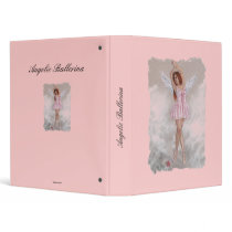 Angelic Ballerina Avery Binder
