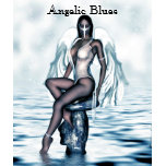 Angelic Blues- art of Karice Danae t-shirts