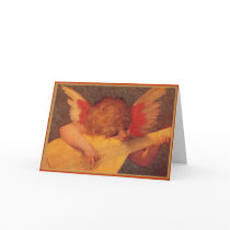Angelic Musician - Christmas Card