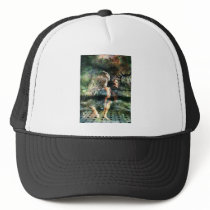 ANGELIC TATTER TRUCKER HAT
