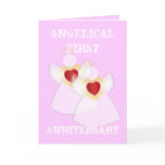 Angelical Anniversary!-Customize Card
