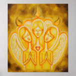 Angelical Fire Print