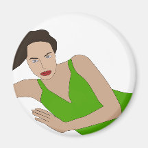 Angelina Fridge Magnets