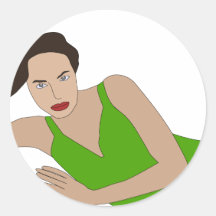 Angelina Sticker