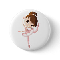 Angelina the Ballerina Buttons