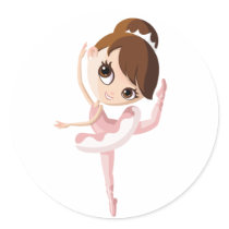 Angelina the Ballerina Sticker