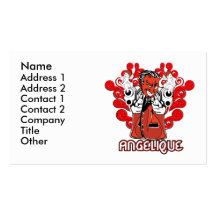 Angelique Business Card Templates