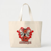 "Angelique, the Devil Made Me Do It!" Tote Bag
