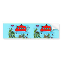 Angelos Unterwasser Schatzsuche Auto Sticker