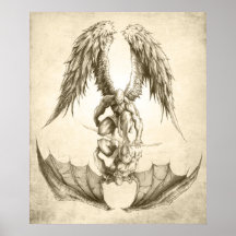 Angels and Demons - Reflection Posters