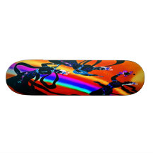 Angels And Music Rainbow Skate Board Deck