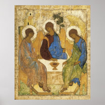 Angels At Mamre Trinity Print