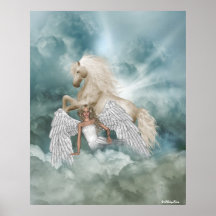 Angels Fae Unicorns Print