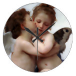 Angels Kiss Wall Clock