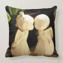 Angels Kissing Pillow 20" x 20"