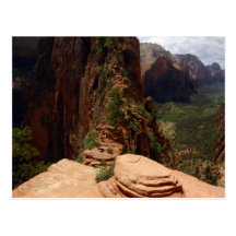 Angels Landing Trail postcard