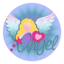 Angels Love Stickers