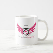 Angels on Earth photography logo Pink.pdf Mug