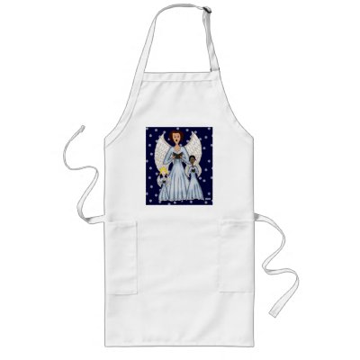 Angels Singing Carols Apron by Lace9lives
