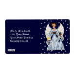 Angels Singing Carols Custom Shipping Label
