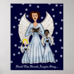 Angels Singing Carols Print
