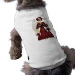 Angels Singing Carols (Red) pet clothing