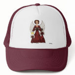 Angels Singing Carols (Red) Hat