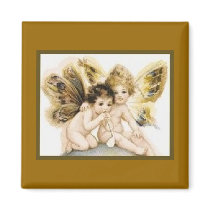Angels with Butterfly Wings Magnets