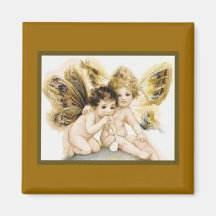 Angels with Butterfly Wings Magnets