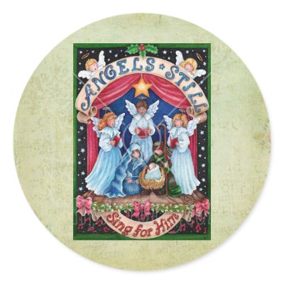 angels worship stickers by pinkdaydream