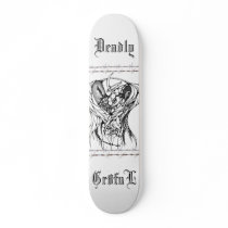 angelwhite custom skateboard