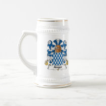 Anger Family Crest Coffee Mugs