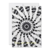 Anger Kaleidoscope 13 Custom Invitation