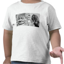 Angkor Cambodia, Heads The Bayon T Shirt