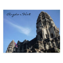 angkor rock post card