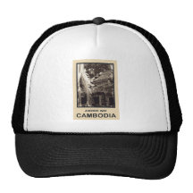 Angkor Wat Cambodia Mesh Hats